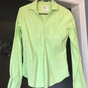 American Eagle Outfitters light green button down